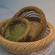 Japanese sculptural basket